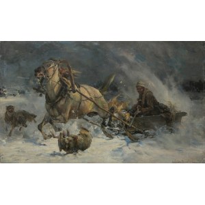 Alfred Wierusz-Kowalski, Attack of the Wolves