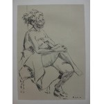 Bencion Rabinowicz (Benn), Album 'Nus'. 12 Lithographien