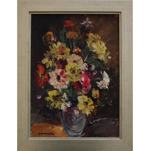 Józef Wasiołek, Blumen in einer Vase