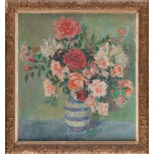 Gizela KLIMASZEWSKA (HUFNAGEL ARCTOWA) (1903-1997), Roses.