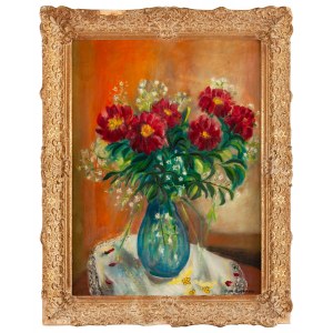 Bitia ROSENDOR (1920-2011), Kwiaty w wazonie