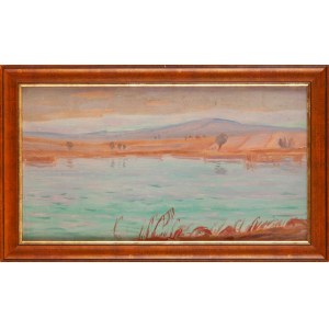 Artur RUTKOWSKI (1895-?), Lake in autumn