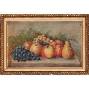 Maler unbestimmt, monogrammiert JM (20. Jahrhundert), Früchte