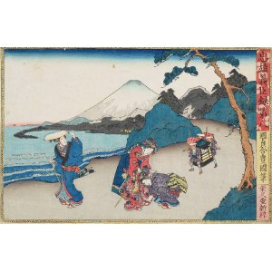 Utagawa KUNISADA (1786-1864), Podróż panny młodej (akt VIII), 1847