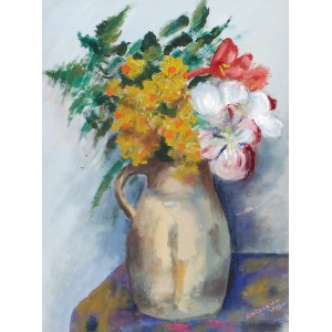 Abraham WEINBAUM (1890-1943), Kwiaty w wazonie, 1933