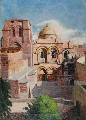 Max HANEMAN (1882-1944), Bazylika Grobu Pańskiego w Jerozolimie