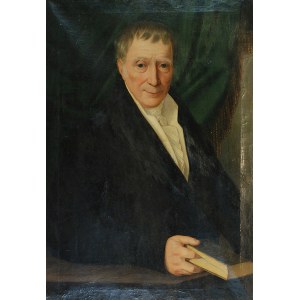 Malarz nieokreślony, XIX w., Portret prawnika Wolfganga Adama Mercka - radcy Wyższego Sądu Apelacyjnego w Wuerzburgu