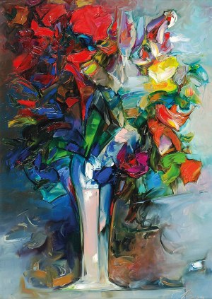 Zdzisław MAJROWSKI-MEYRO (ur. 1952), Czerwień jesieni, 2016