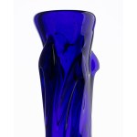 Dark blue Knot vase, 1960s/70s.