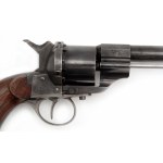 Švédský revolver Lefaucheux model 1863-79 pro armádu a námořnictvo (transformovaný na centrální zápal)