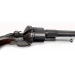 Švédský revolver Lefaucheux model 1863-79 pro armádu a námořnictvo (transformovaný na centrální zápal)