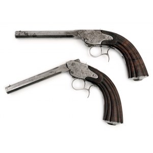 Pár perkusních salónních pistolí od Alfonse Carona
