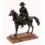 Bronzová jezdecká socha Napoleona