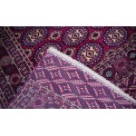 Starožitný hlavní turkmenský koberec kmene Tekke se salorskými güly