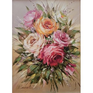 Nadia Levicka, Kolorowy bukiet róż
