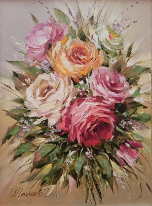 Nadia Levicka, Kolorowy bukiet róż
