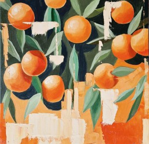 Zofia Wawrzynowicz, Oranges III, 2022