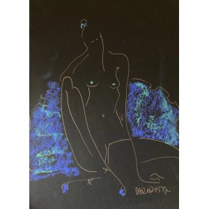 Joanna Sarapata ( 1962), Blue Ballerina, 2020