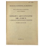 Maria Jarosławiecka-Gąsiorowska, Marek Wierzbicki, Oprawy Artystyczne XIII-XVIII w. W Zbiorach Czartoryskich w Krakowie