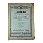 przekład Ks. Jakób Wujek, Biblia Łacińsko-Polska czyli Pismo Święte Starego i Nowego Testamentu Tom II i III