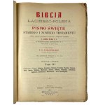 Übersetzung von Rev. Jakób Wujek, Biblia Łacińsko-Polska czyli Pismo Święte Starego i Nowego Testamentu Tom II i III
