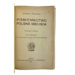 Wilhelm Feldman, Piśmiennictwo Polskie 1880-1904 Tom 1-4