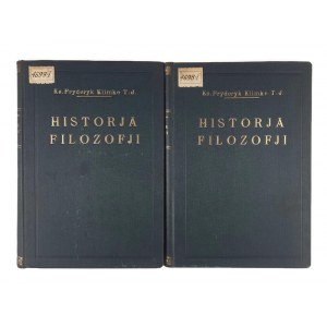 Fryderyk Klimke, Historia Filozofji tom I-II
