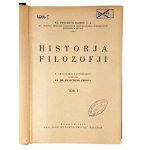 Fryderyk Klimke, Historia Filozofji tom I-II