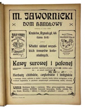 Józef Czech, Kalendarz Krakowski Józefa Czecha na rok 1913