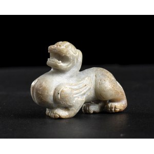 A JADE SMALL MYTHOLOGICAL ANIMAL