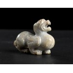 A JADE SMALL MYTHOLOGICAL ANIMAL