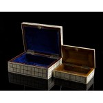 TWO IVORY BOXES
