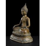 A COPPER ALLOY BUDDHA