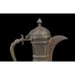 A BRONZE TOMBAK EWER