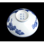 A 'BLUE AND WHITE’ PORCELAIN BOWL