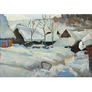 Stanislaw Kamocki (1875 Warsaw - 1944 Zakopane) Winter Landscape