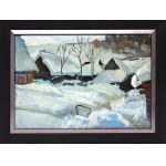 Stanislaw Kamocki (1875 Warsaw - 1944 Zakopane) Winter Landscape