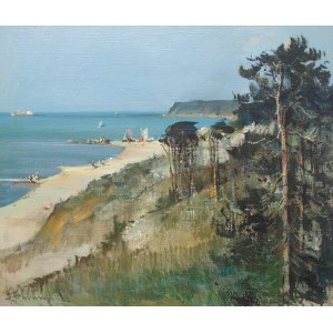Henryk Baranowski (1932 Starogard Gdański - 2005 Gdynia), Hel bór, 1985