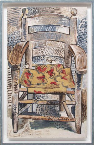 Wojciech Fangor (1922 Warsaw - 2015 there), Chair, 1993