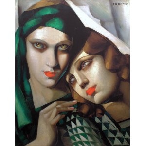 Tamara Lempicka (1898 Warschau - 1980 Cuernavaca), Der grüne Turban