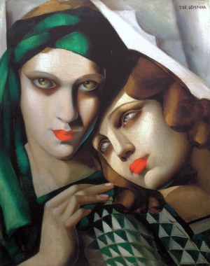 Tamara Łempicka (1898 Warszawa - 1980 Cuernavaca), Zielony Turban