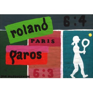 Jan Młodożeniec (1939 Warsaw - 2000 there), Roland Garos