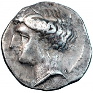 Greece, Lucania, Metaponto, AR Stater, 340-330 BC