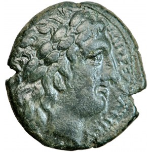 Grécko, Sicília, Syrakúzy, Hiketas II, hemilitrón asi 287-278 pred Kr.