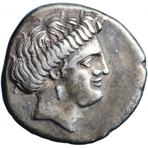 Řecko, Euboia, Chalkidiki, drachma c. 338-308 př. n. l.
