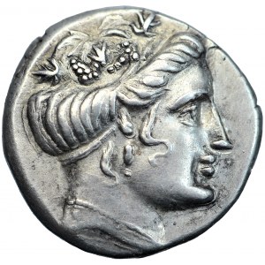 Grécko, Eubója, Histiaia, tetrobolium 3.-2. storočie pred Kr.