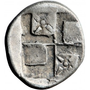 Řecko, Cymerian Bospor, Pantikapaion, diobol ca. 450-438/7 PŘ. N. L.