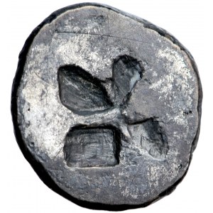 Griechenland, Kymerian Bospor, Pantikapaion, Triobol ca. 480-470 V. CHR.