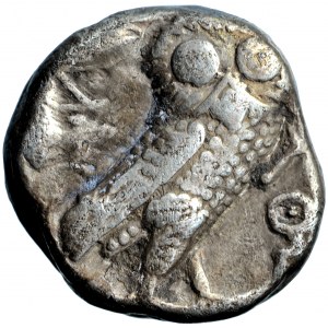 Řecko, Attika, Athény, tetradrachma 287/286 př. n. l.