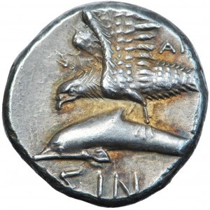 Greece, Paphlagonia, Sinope, Argeos magistrate, AR Persic Drachm, c. 330-300 BC